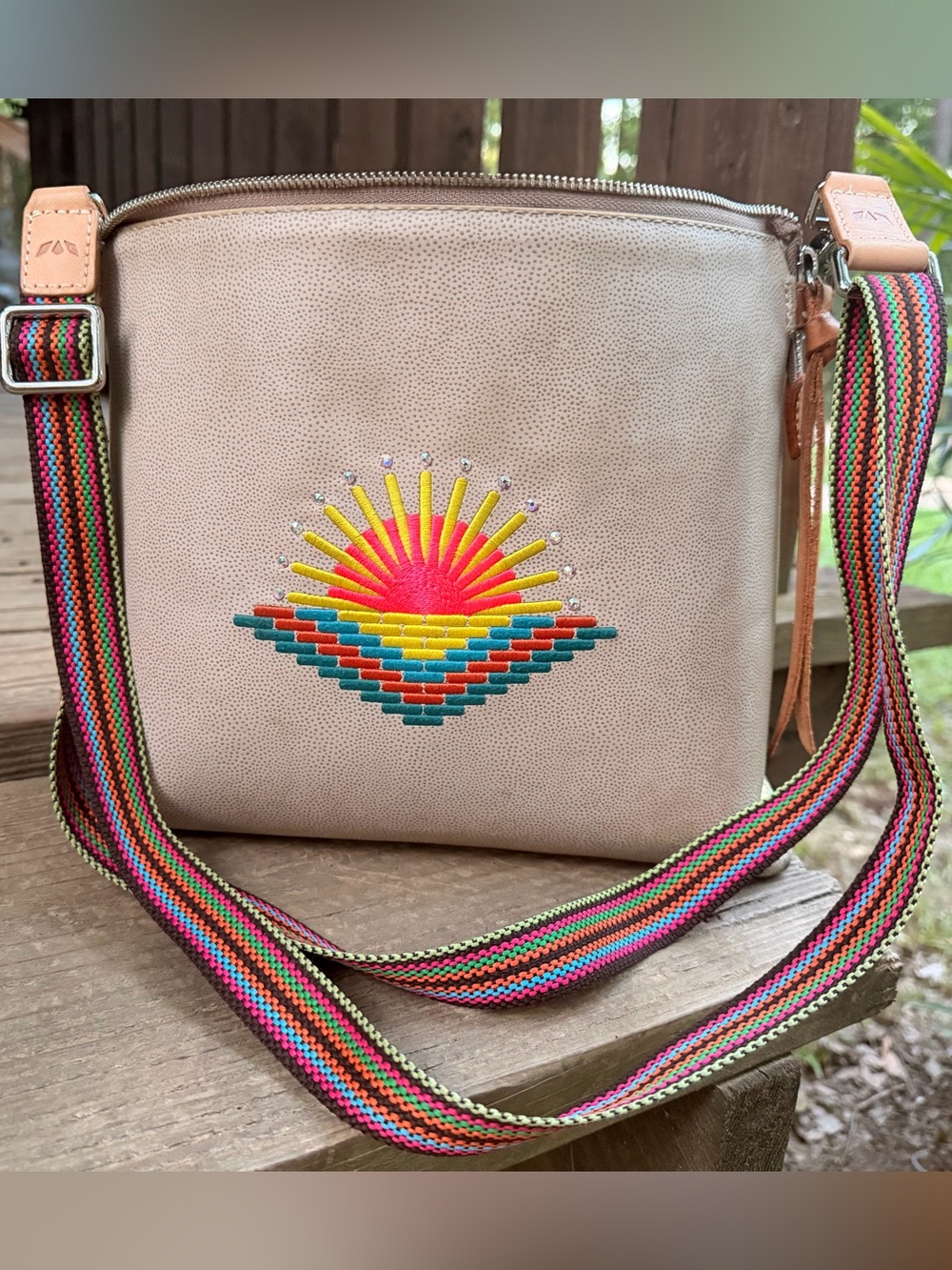 Consuela Downtown Crossbody  Sunset Fuzzy Discontinued style
